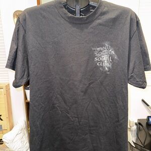 Anti Social Social Club Charcoal Tee
